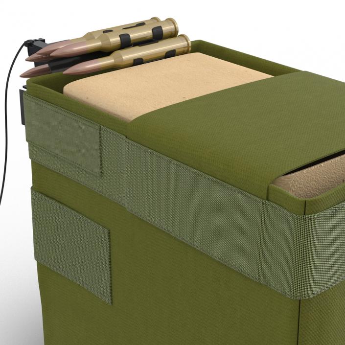 3D Ammo Box for Machine Gun 2