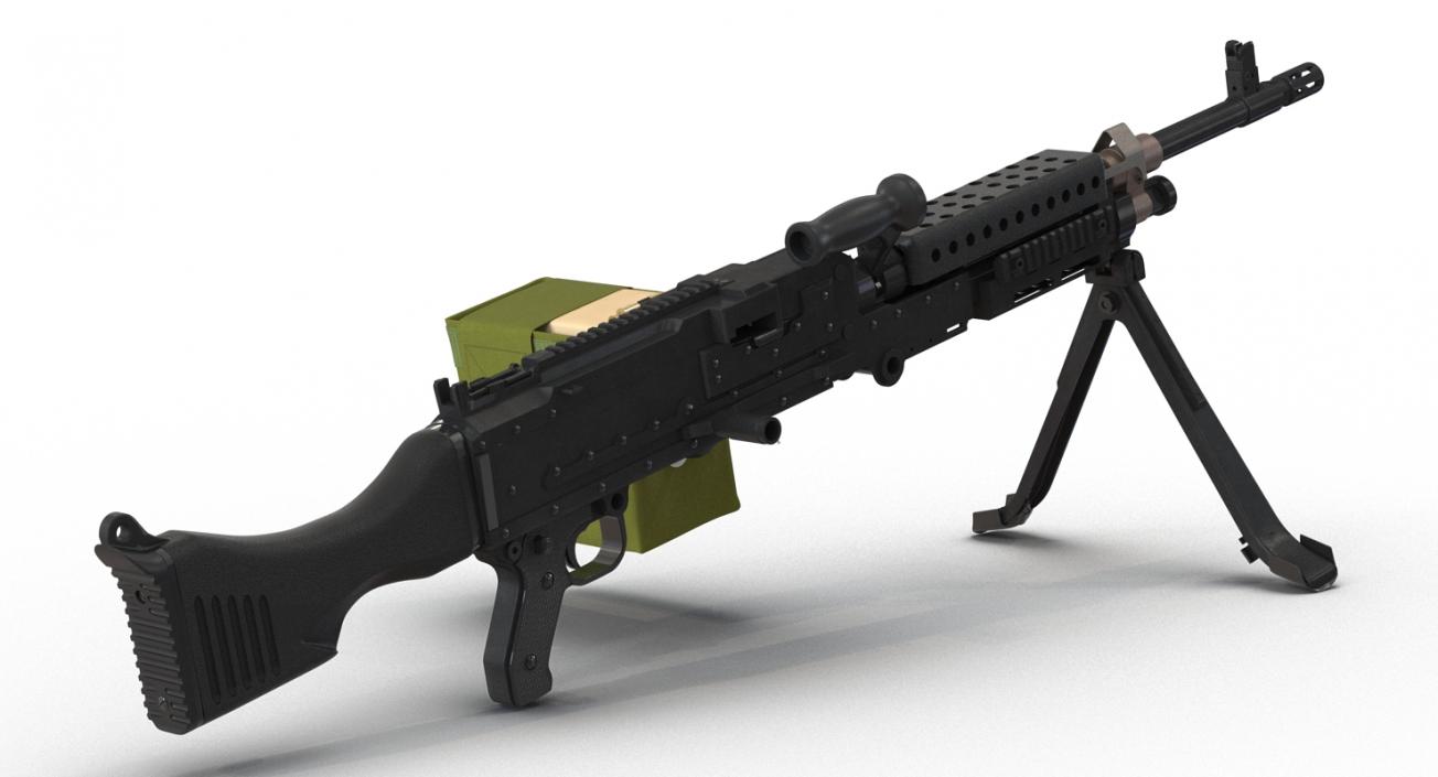 3D M240 Machine Gun