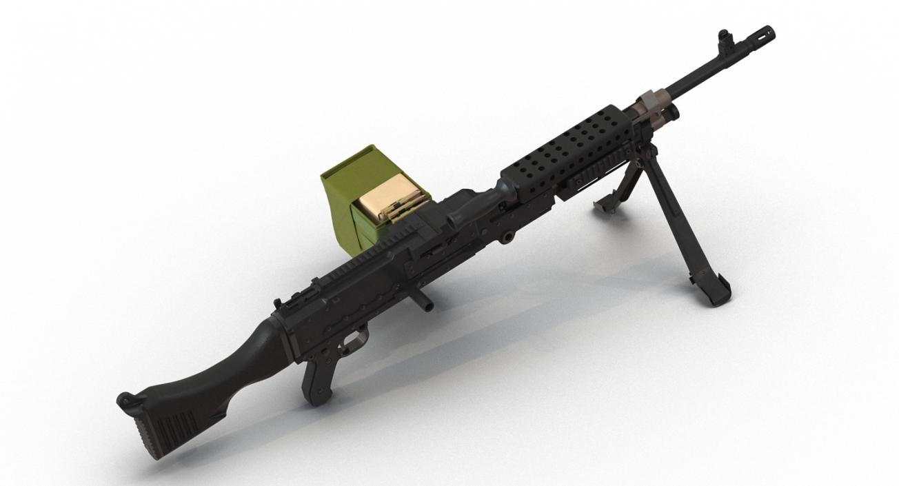 3D M240 Machine Gun