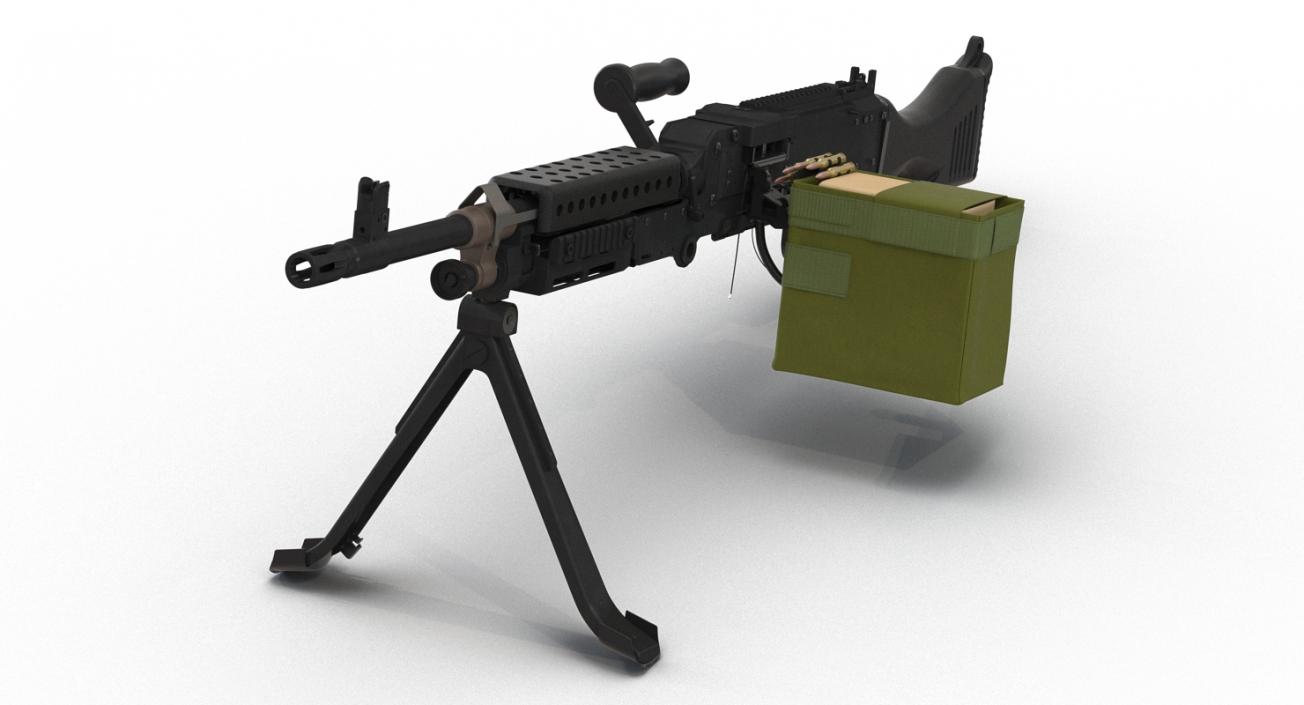 3D M240 Machine Gun