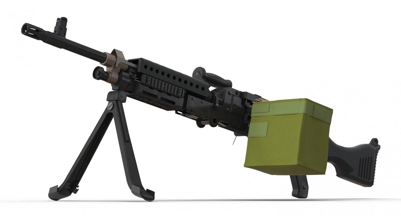 3D M240 Machine Gun