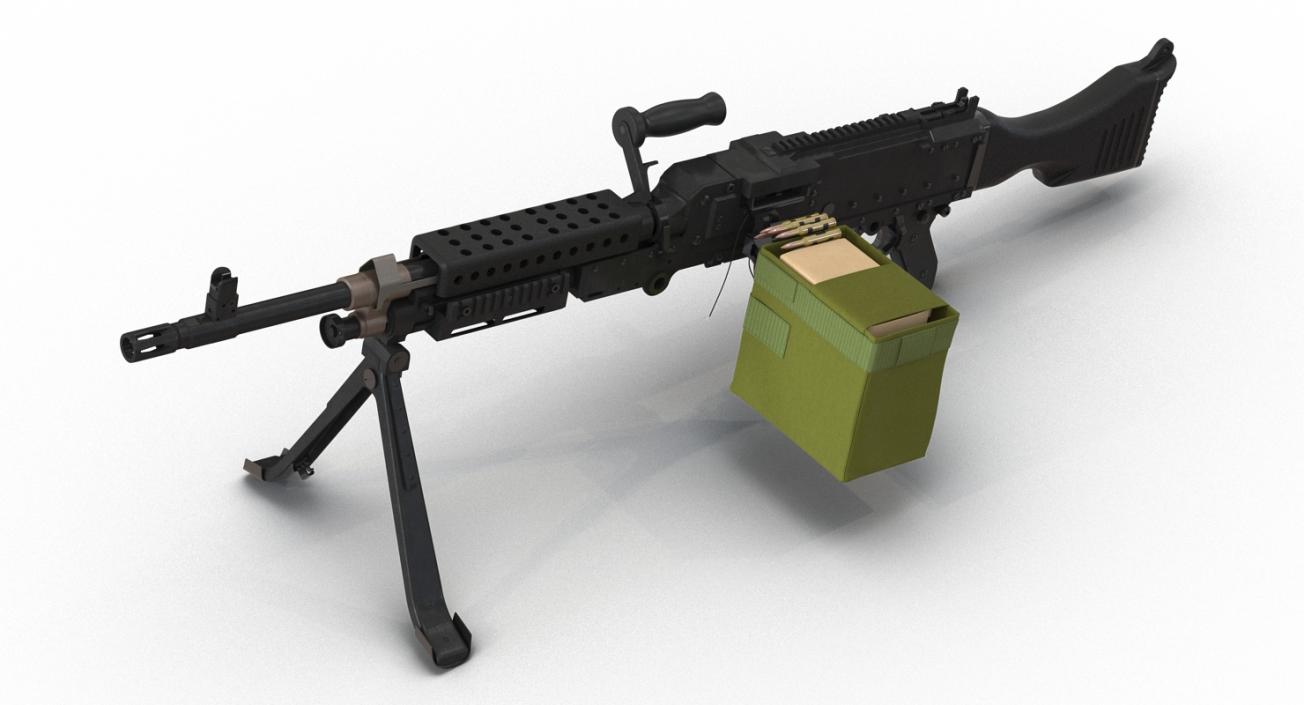 3D M240 Machine Gun