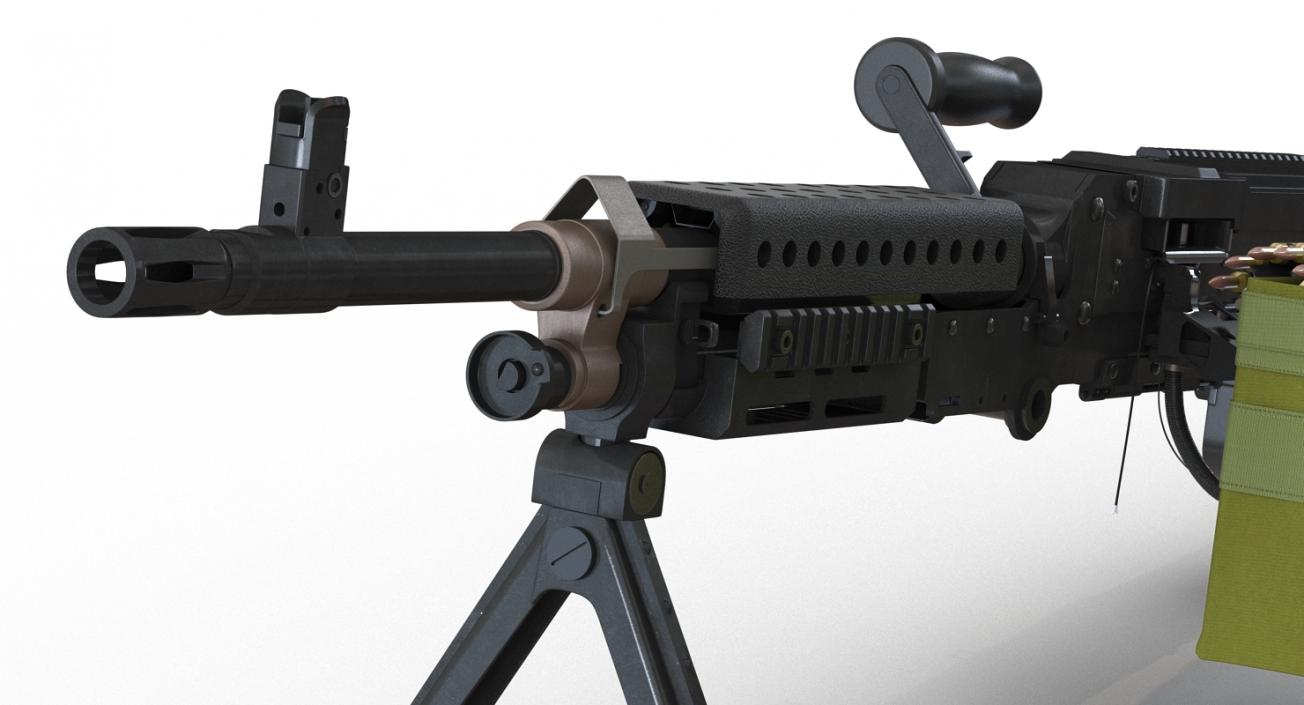 3D M240 Machine Gun