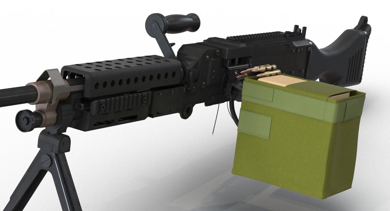 3D M240 Machine Gun