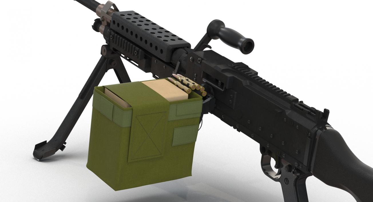 3D M240 Machine Gun