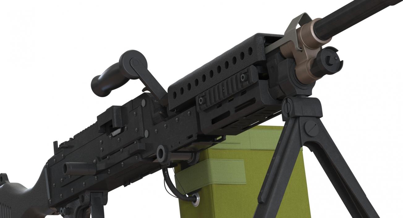 3D M240 Machine Gun