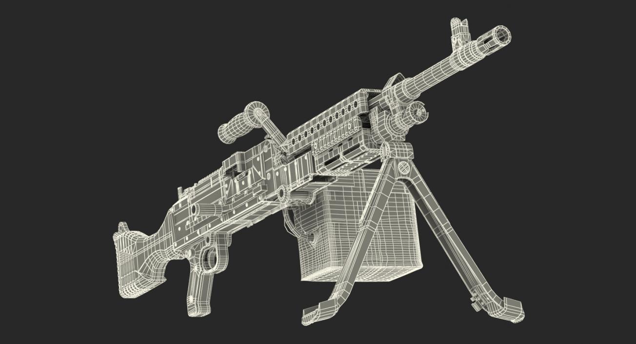 3D M240 Machine Gun