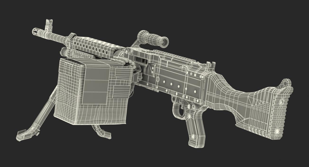 3D M240 Machine Gun