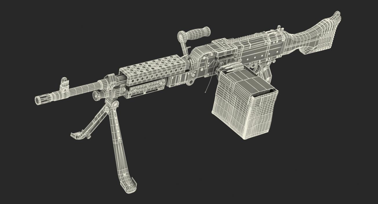 3D M240 Machine Gun