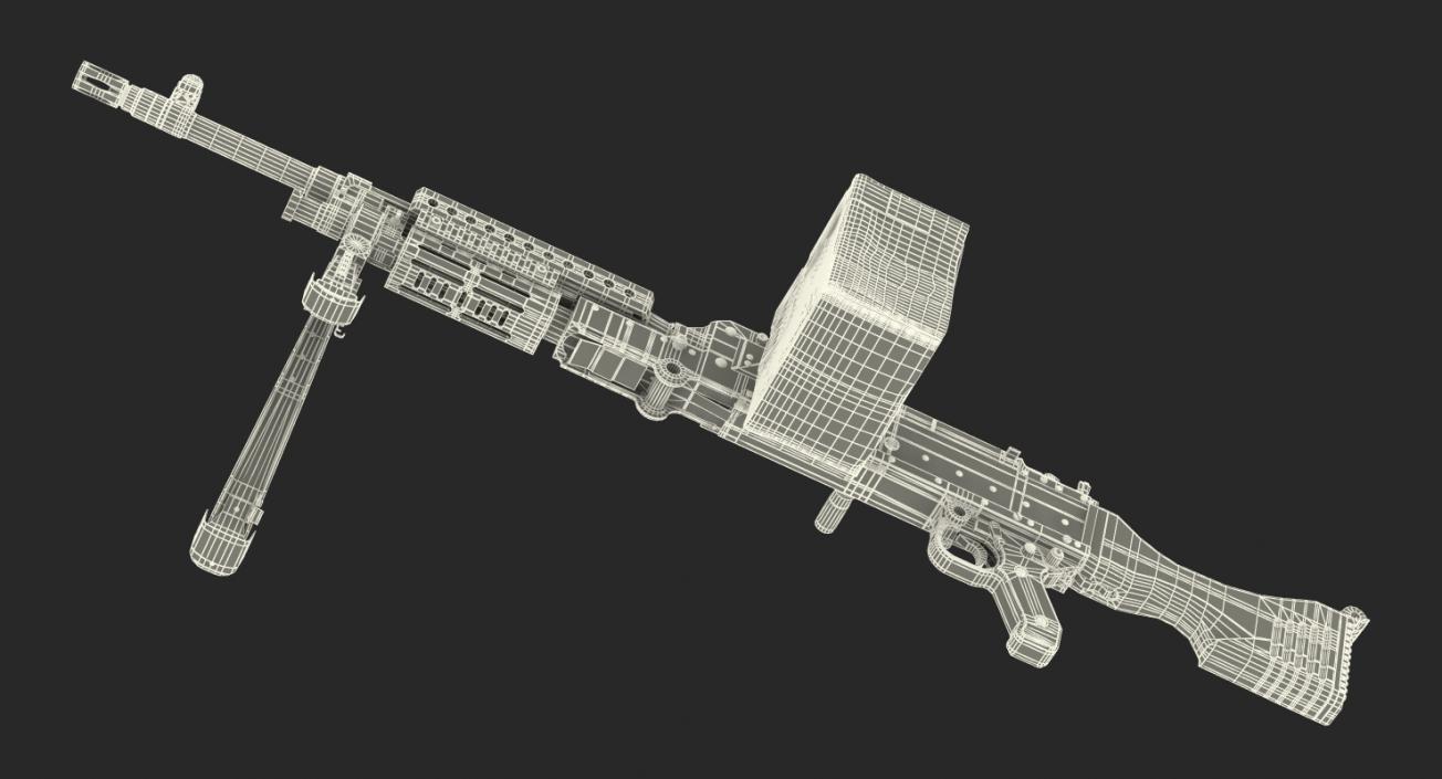 3D M240 Machine Gun