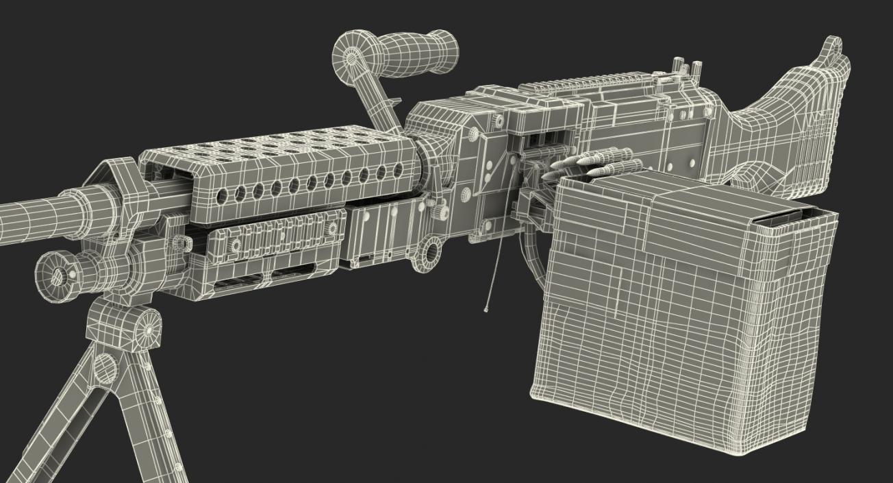 3D M240 Machine Gun