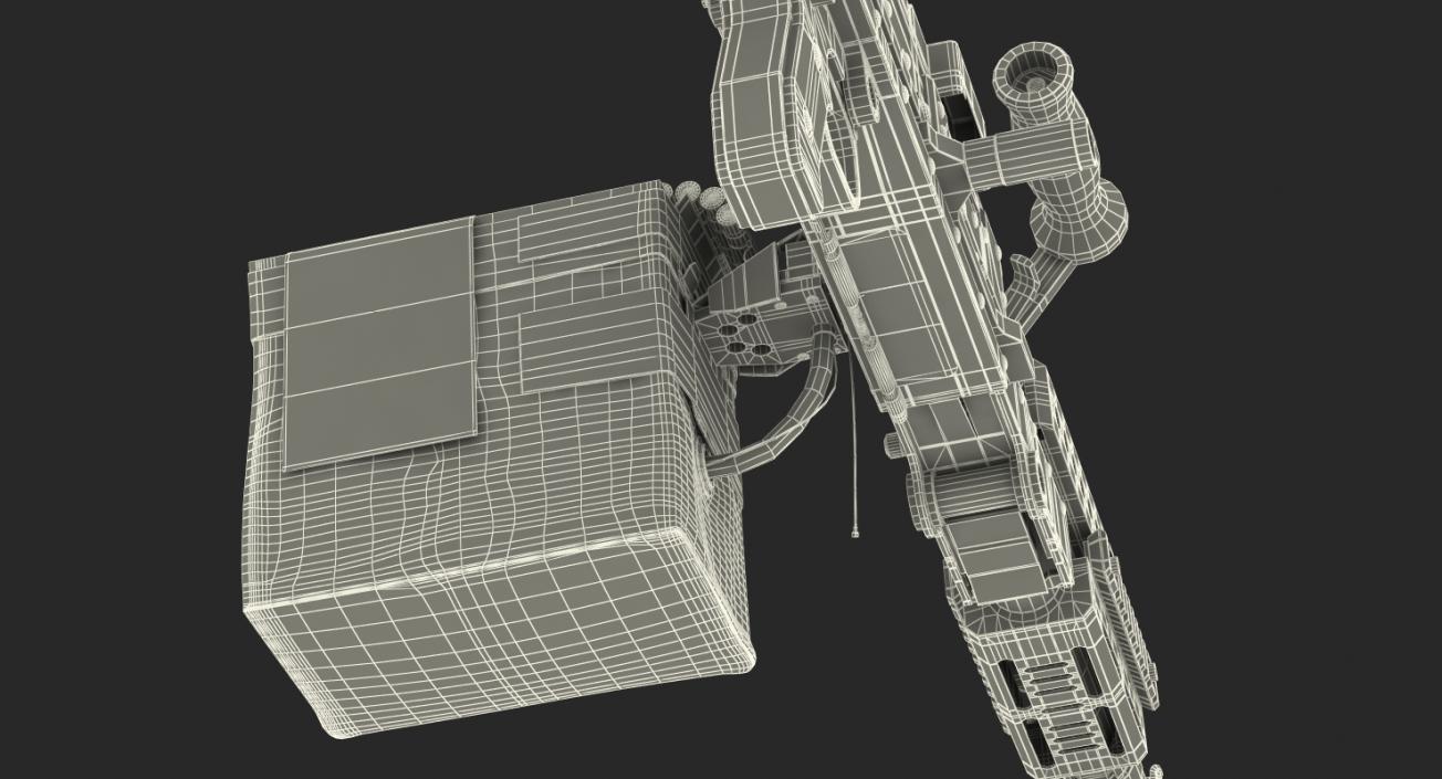 3D M240 Machine Gun