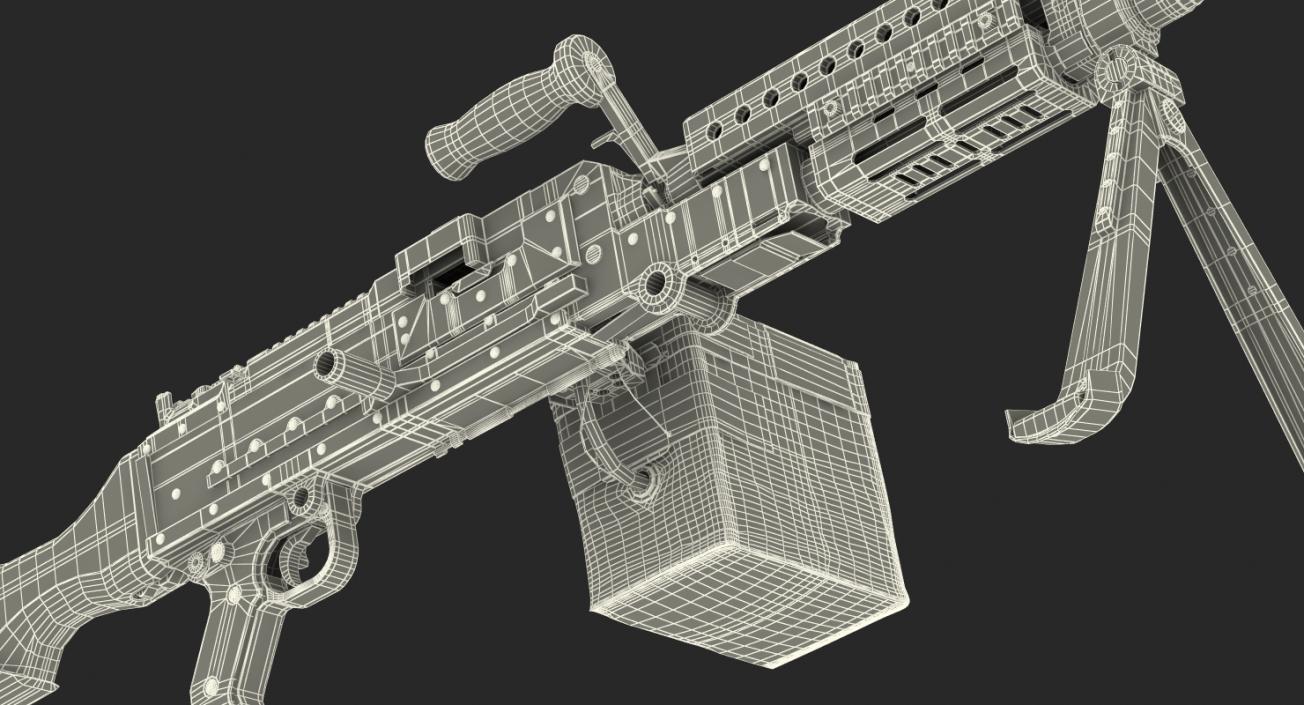 3D M240 Machine Gun