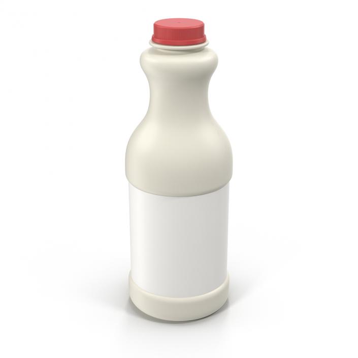 3D model Milk Plastic Pint Generic