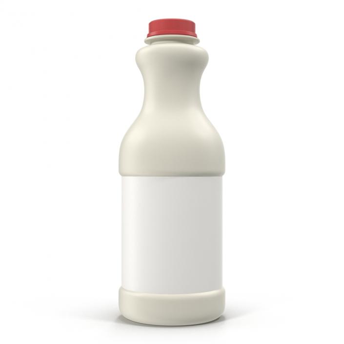 3D model Milk Plastic Pint Generic