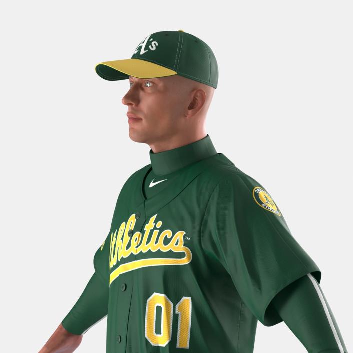 3D model Baseball Player Athletics