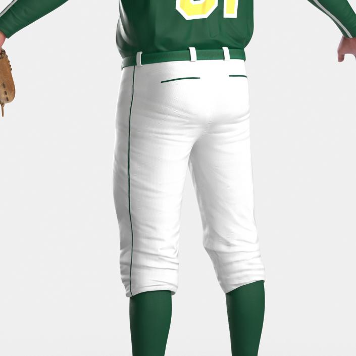 3D model Baseball Player Athletics