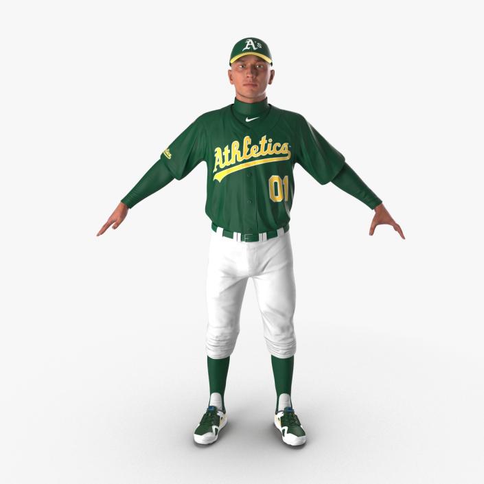 Baseball Player Athletics 2 3D