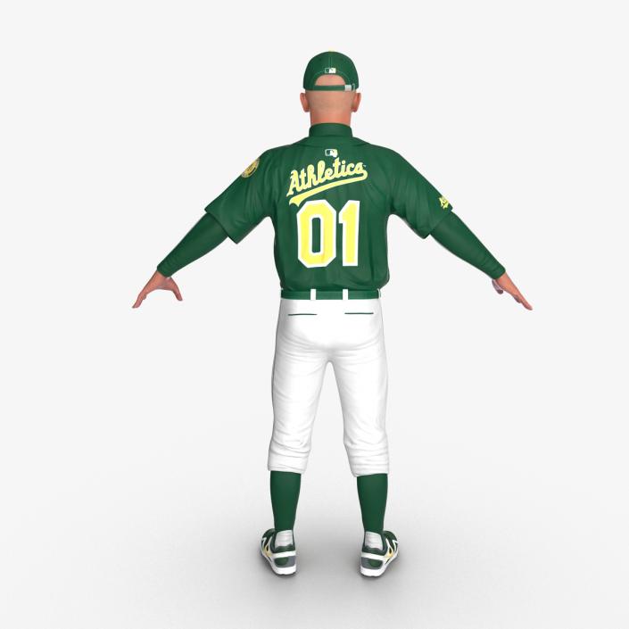 Baseball Player Athletics 2 3D