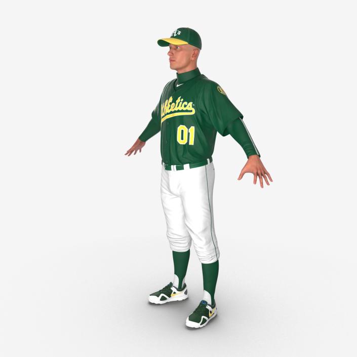 Baseball Player Athletics 2 3D