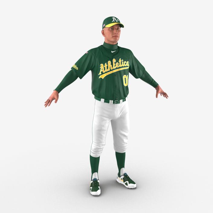 Baseball Player Athletics 2 3D