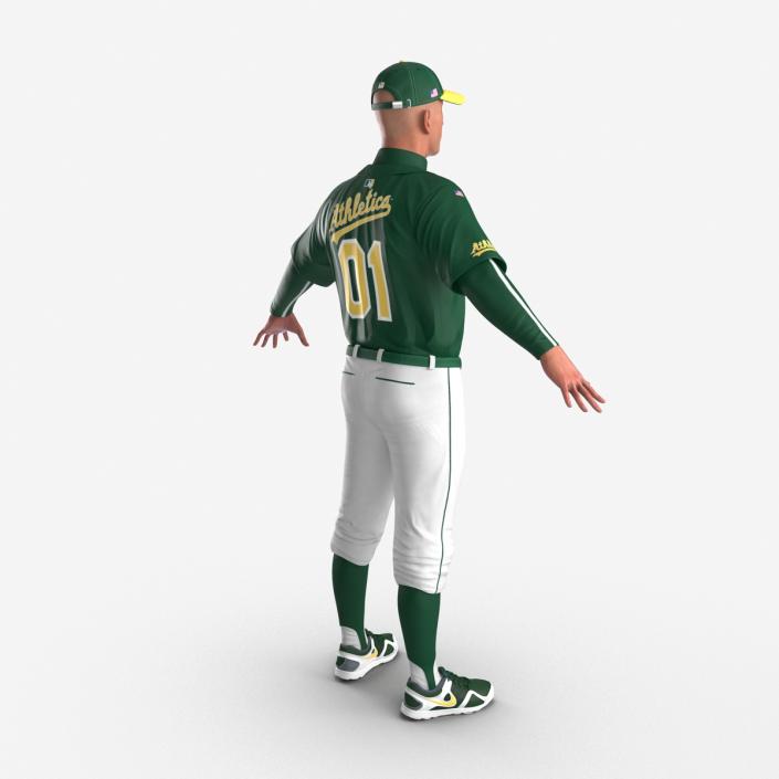 Baseball Player Athletics 2 3D