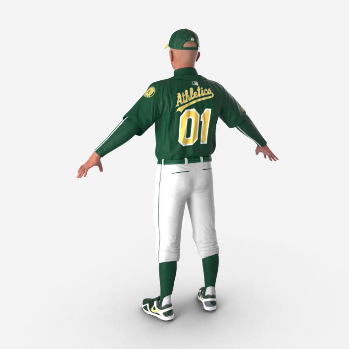 Baseball Player Athletics 2 3D