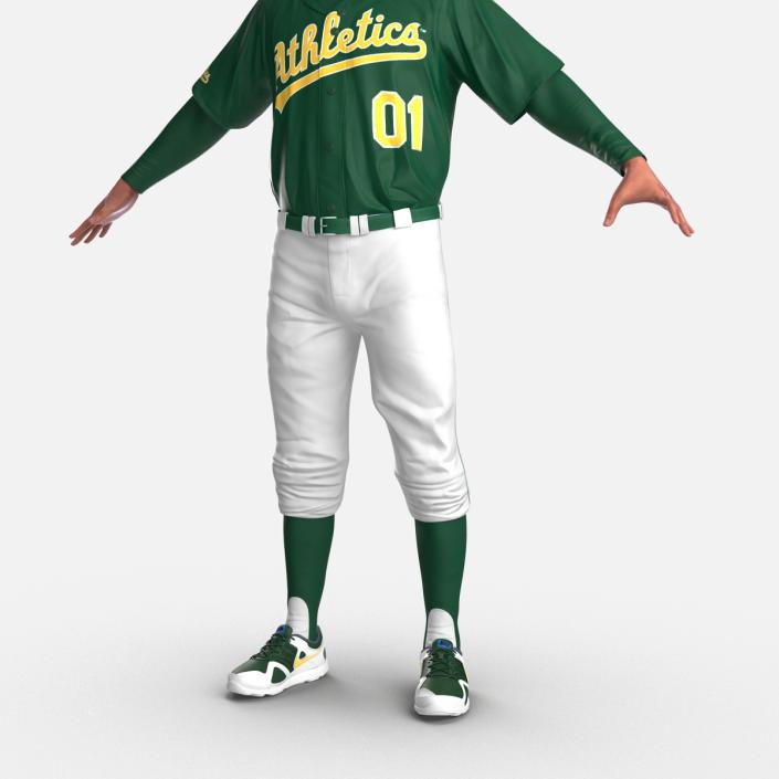 Baseball Player Athletics 2 3D