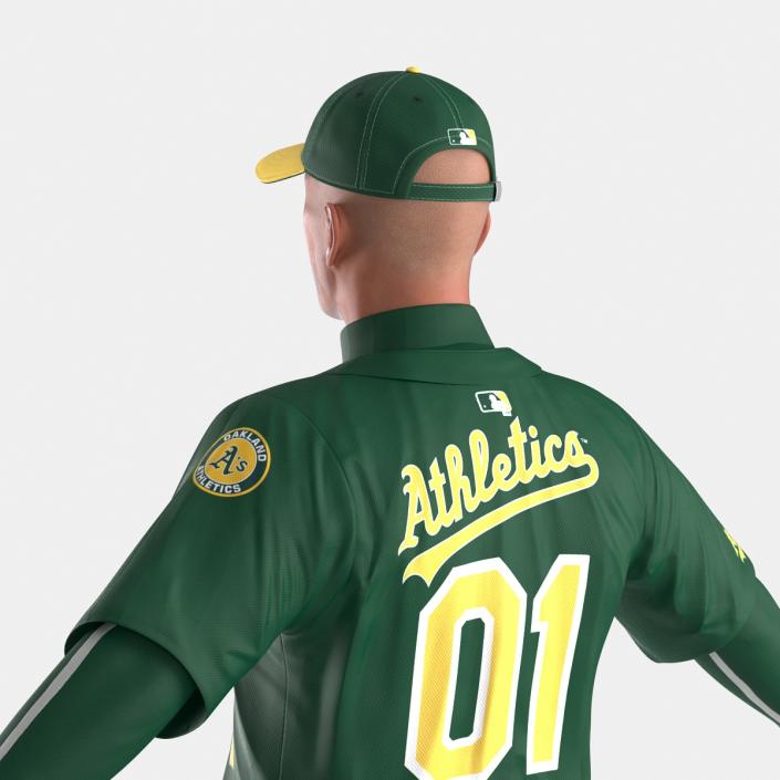 Baseball Player Athletics 2 3D