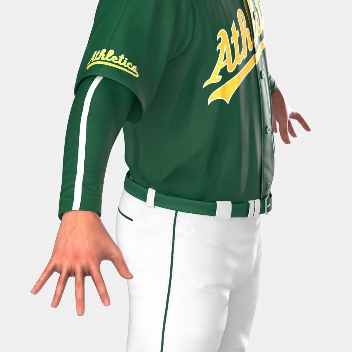 Baseball Player Athletics 2 3D