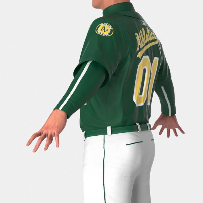 Baseball Player Athletics 2 3D