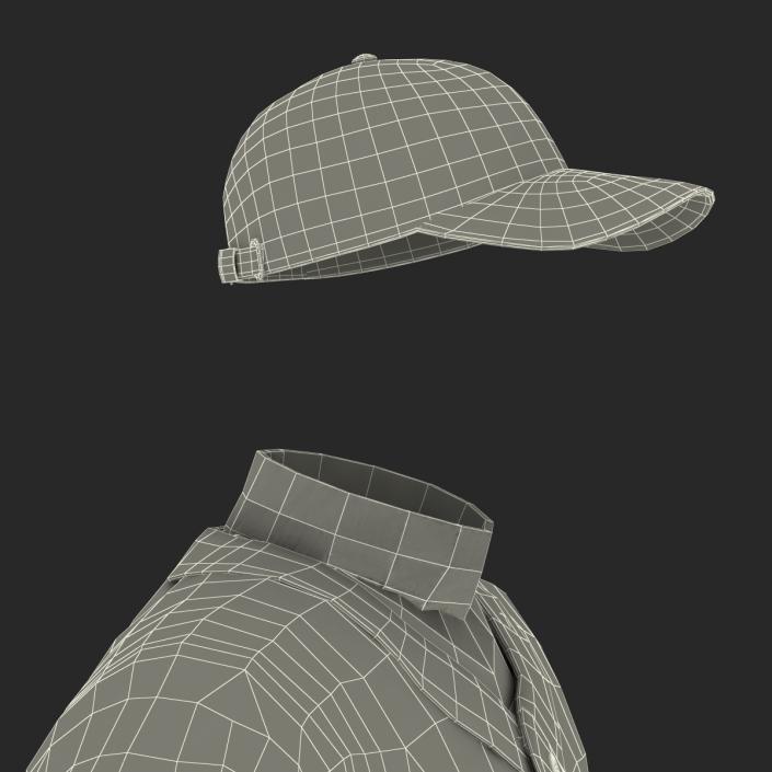 3D model Baseball Player Outfit Twins 2