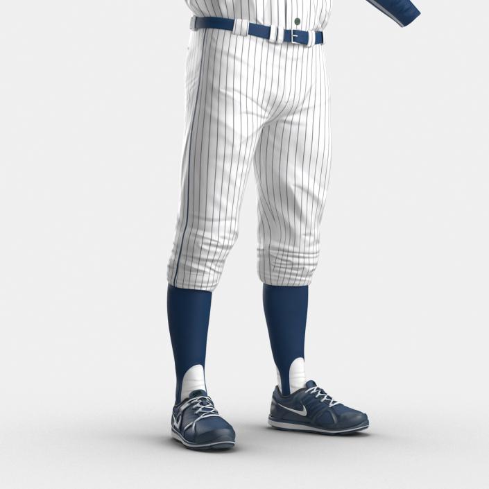 3D model Baseball Player Outfit Twins 2