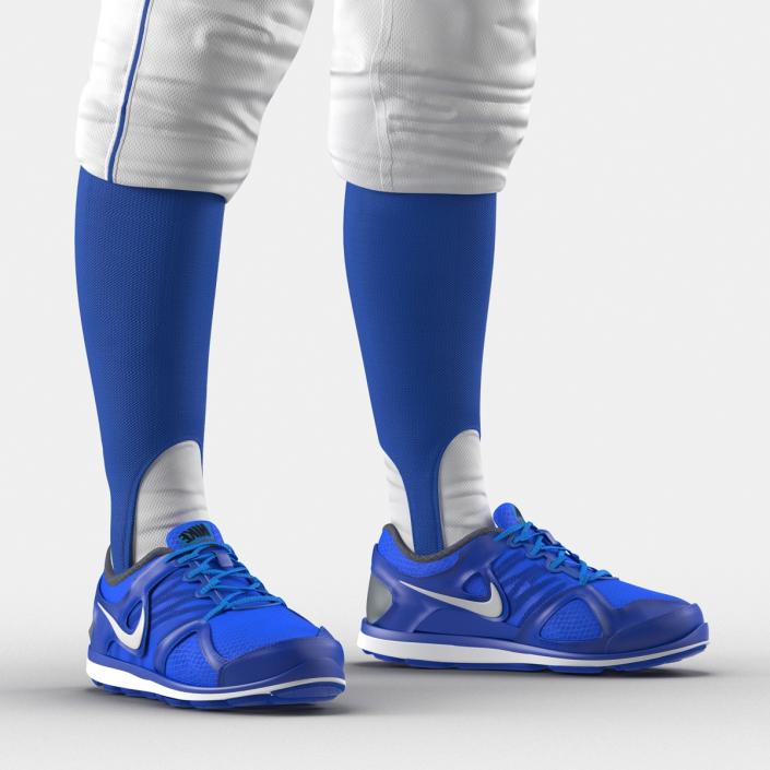 Baseball Player Outfit Mets 2 3D model