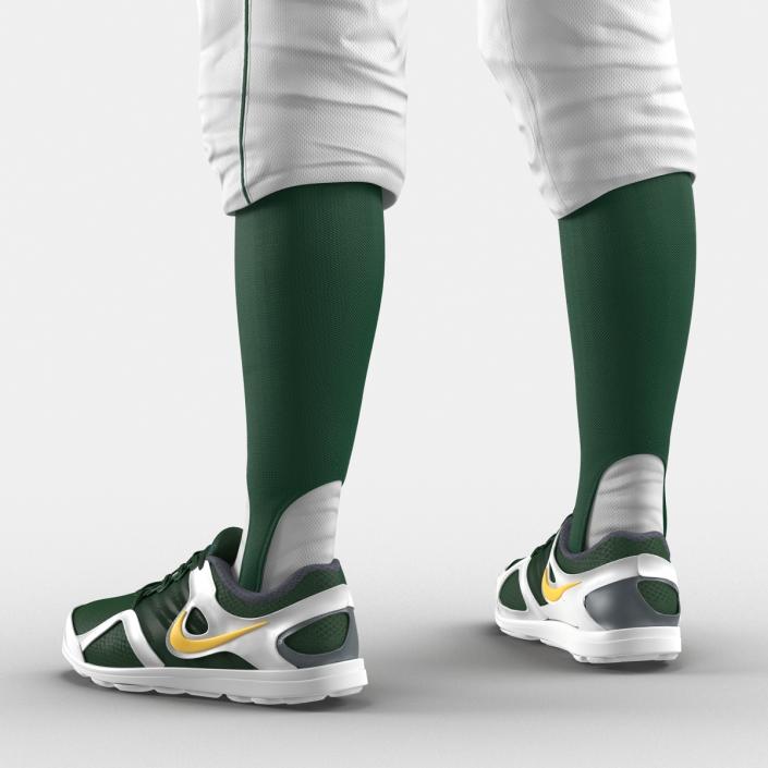 Baseball Player Outfit Athletics 3D