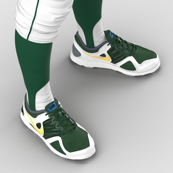 Baseball Player Outfit Athletics 3D