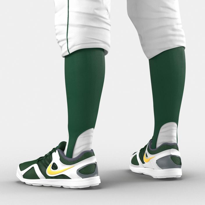 Baseball Player Outfit Athletics 2 3D model