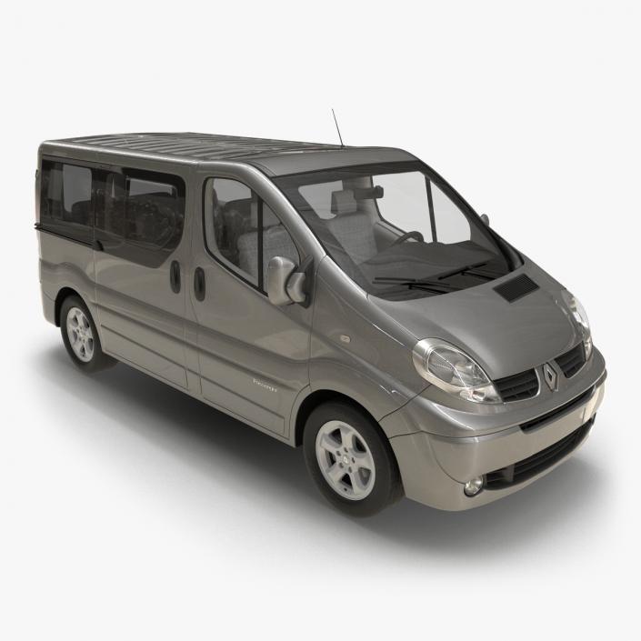 3D model Renault Trafic 2013 Simple Interior