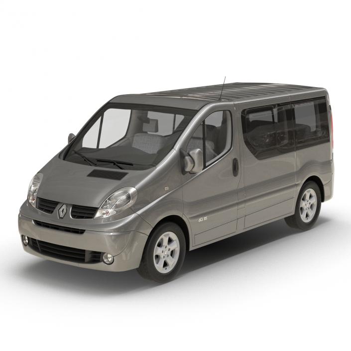 3D model Renault Trafic 2013 Simple Interior