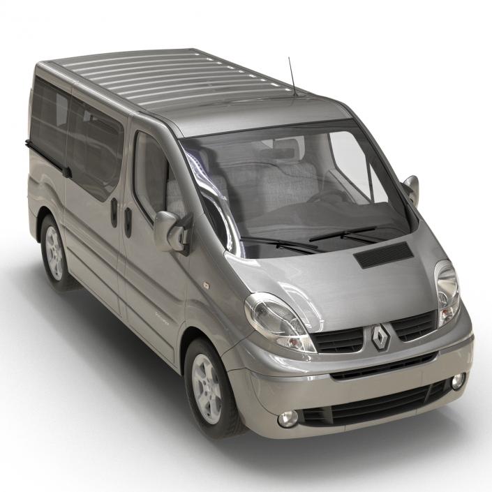 3D model Renault Trafic 2013 Simple Interior