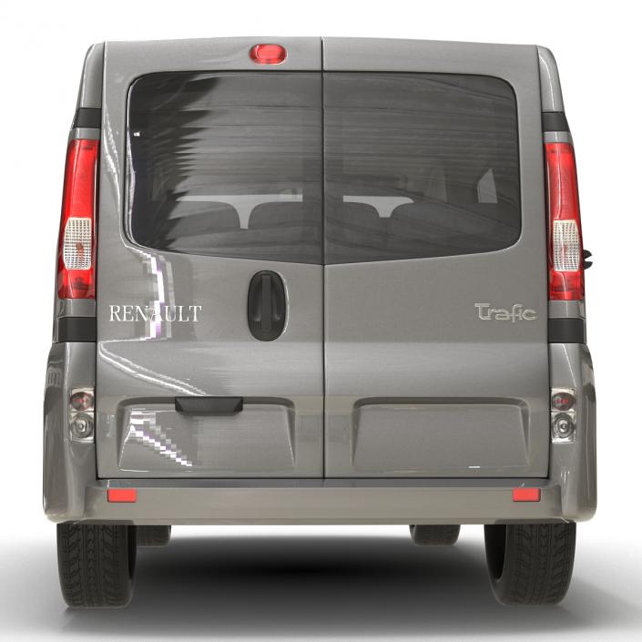 3D model Renault Trafic 2013 Simple Interior