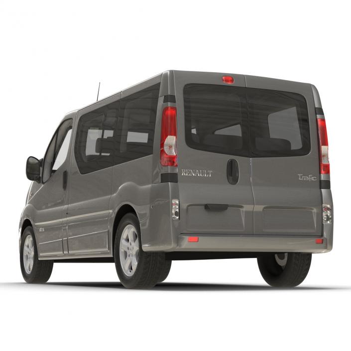 3D model Renault Trafic 2013 Simple Interior