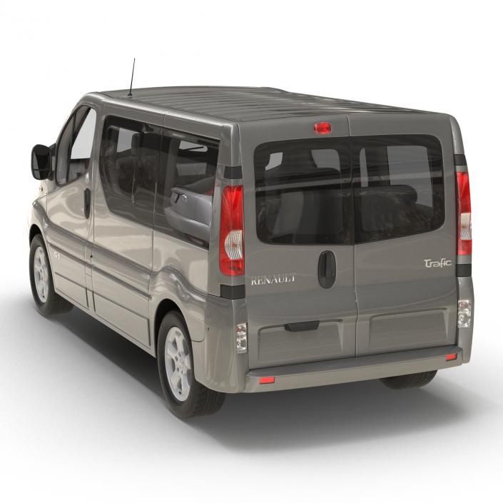 3D model Renault Trafic 2013 Simple Interior