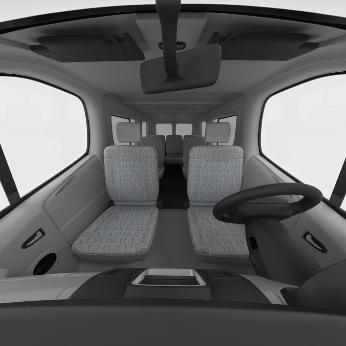 3D model Renault Trafic 2013 Simple Interior