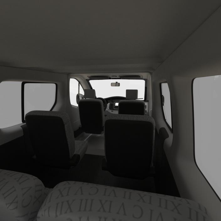 3D model Renault Trafic 2013 Simple Interior