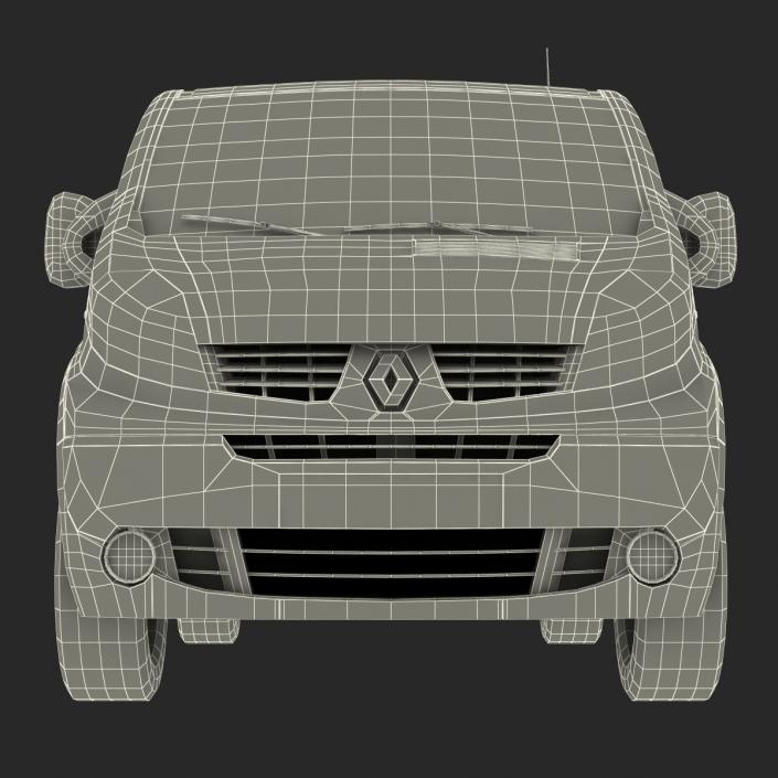 3D model Renault Trafic 2013 Simple Interior