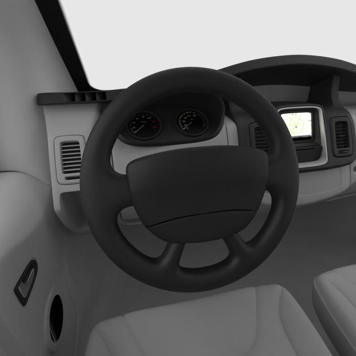 Opel Vivaro 2013 Simple Interior 3D