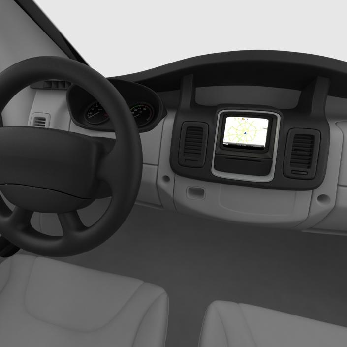 Opel Vivaro 2013 Simple Interior 3D