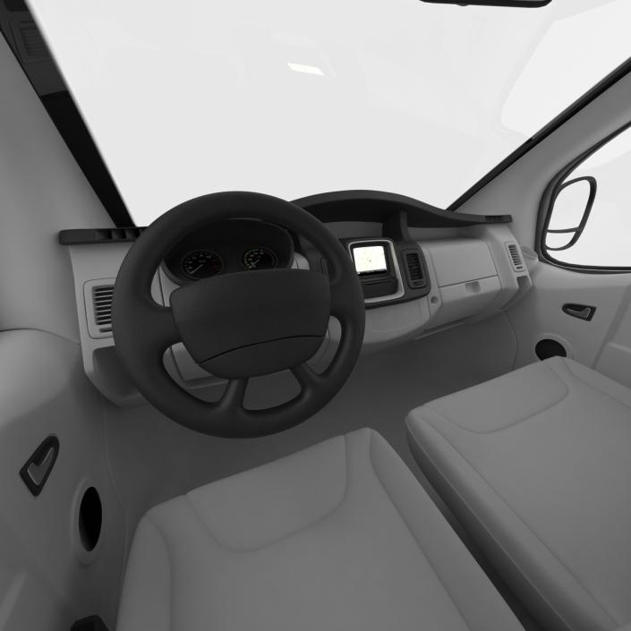 Opel Vivaro 2013 Simple Interior 3D