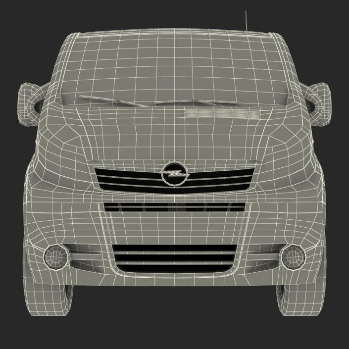 Opel Vivaro 2013 Simple Interior 3D